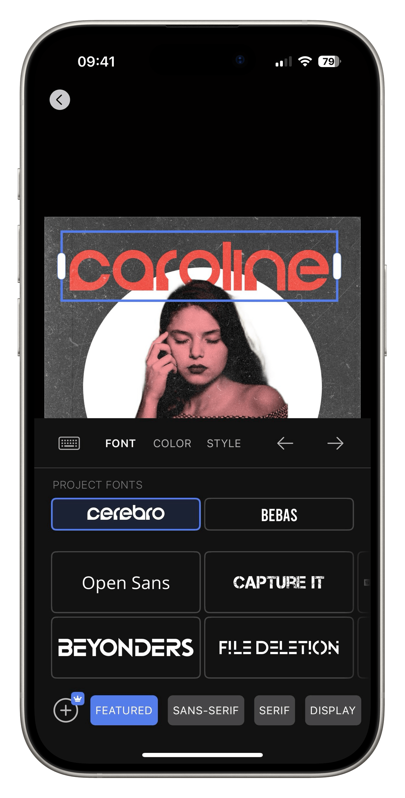 Music-Focused Typography